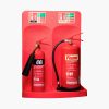 Double Extinguisher Stand - Red